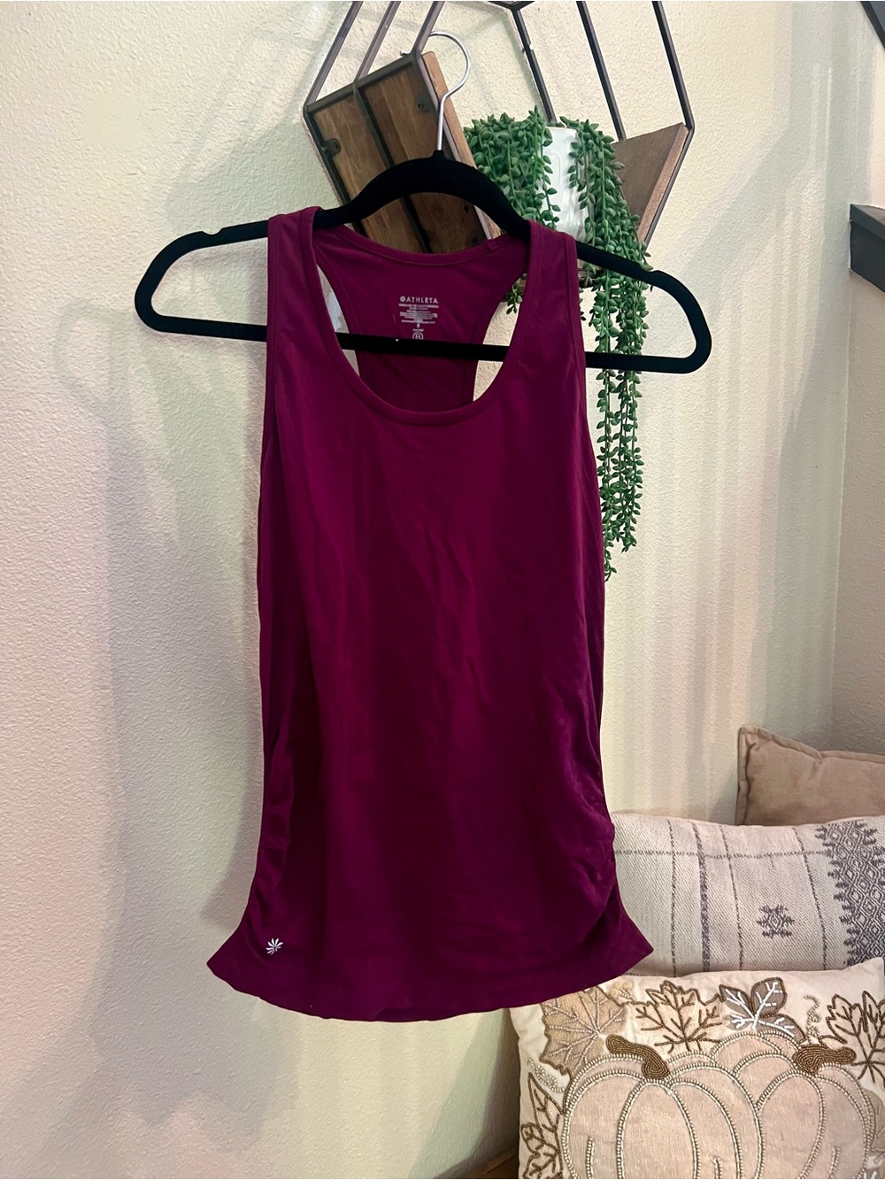 Athleta Women's Deep Magenta Racerback Tank Size Small